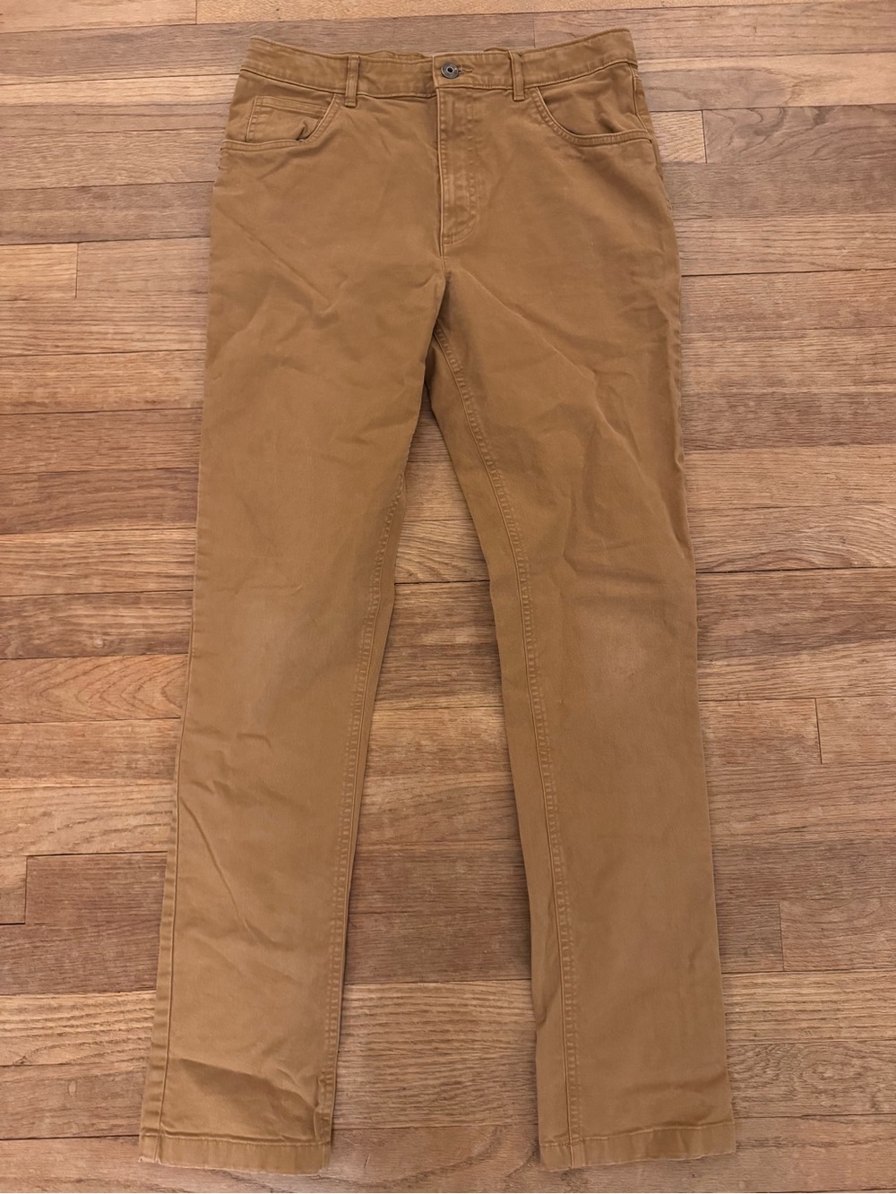 Class Club Men's Brown Modern Fit Chino Pants - Size 20 (Measures 30)
 b8